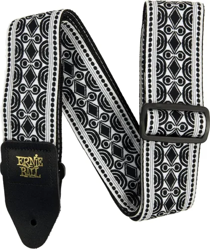 Vista 32 de Ernie Ball Correa de guitarra Jacquard, azul Albuquerque (P04609)