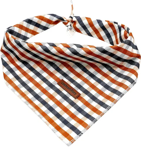 Vista 42 de Lionheart glory Bandana de Halloween para perros 1 paquete Bufanda suave lavable para perros, pañuelo cuadrado ajustable para perros pequeños