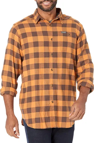 Vista 29 de Columbia Men's Cornell Woods Flannel Long Sleeve Shirt Negro
