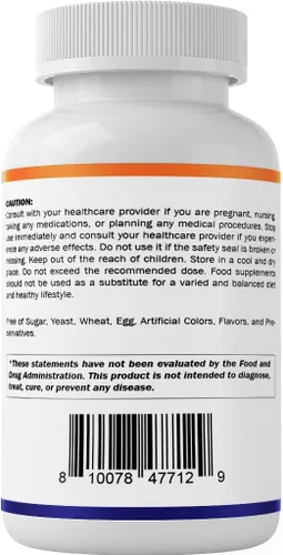 Vista 9 de Vitamatic NADH 20 mg con D-ribosa y CoQ10 - 60 cápsulas, dinucleótido de adenina B-nicotinamida, sin OMG, sin gluten