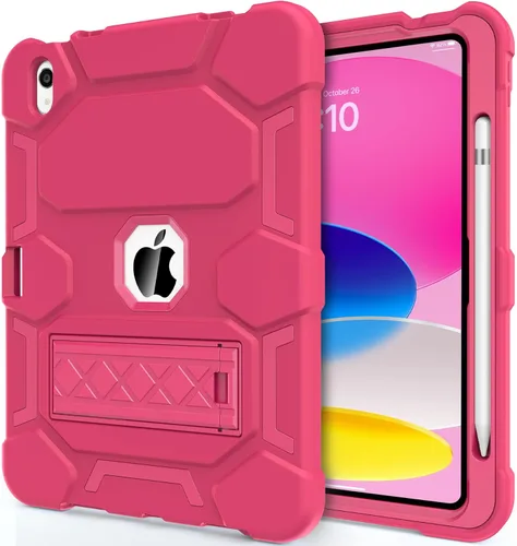 Vista 20 de Funda CCMAO para iPad (A16) 11ª/10ª Generación (2025/2022), Funda para iPad 10ª Generación con Soporte y Porta Lápiz, Funda Protectora Híbrida