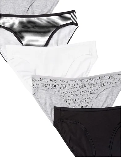 Vista 6 de Tienda Essentials Ropa interior de bikini de algodón para mujer (disponible en tallas grandes), varios paquetes