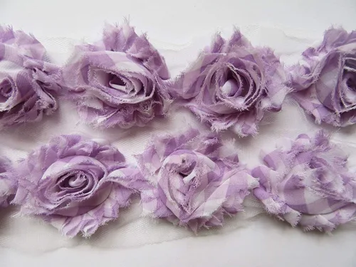 Vista 17 de yycraft Pack de Flores de estrás de 2 pulgadas con perla para manualidades.