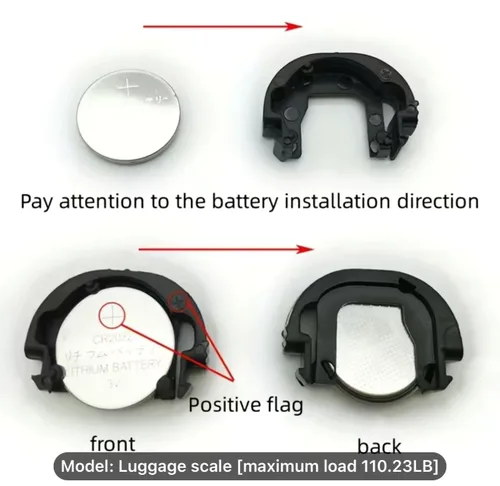 Vista 9 de Báscula digital de equipaje, báscula de pesaje de equipaje, báscula digital de peso de equipaje para bolsa grande, báscula portátil de mano