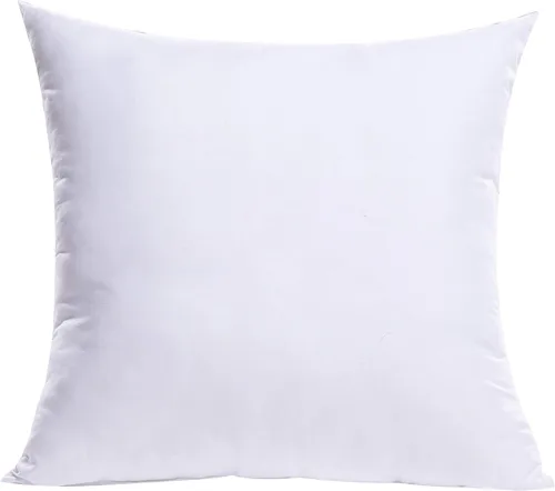 Vista 24 de MIULEE - Juego de 2 cojines hipoalergénicos de alta calidad, para rellenar fundas cuadradas de cojín decorativas, para sillón, sofá, cama, 16 x 16