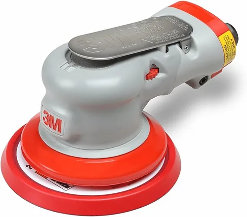Lijadora orbital aleatoria 3M Serie Elite 28500, alimentada por aire, sin aspiración
