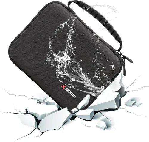 Vista 6 de RLSOCO Estuche de transporte compatible con maquinilla de afeitar térmica Gillette para hombres (negro)