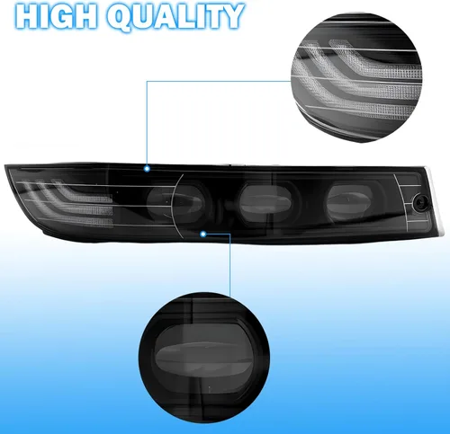 Vista 7 de Conjunto de luces antiniebla LED compatible con 2000 2001 2002 2003 2004 2005 Chevy Impala luces antiniebla delanteras para parachoques con luces