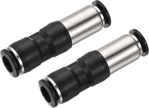 Vista 8 de MECCANIXITY Válvula de retención de 0.157 in de diámetro interior. Empuje de conexión de tubo de aire en línea para conectar conector rápido