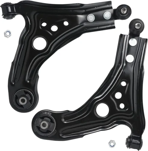 Vista 3 de Detroit Axle - Kit de suspensión frontal de 4 piezas para Chevrolet Aveo5 Aveo Pontiac G3 Wave Wave5 Suzuki Swift+, 2 brazos de control inferiores