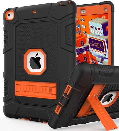 Vista 12 de Rantice Fundas para iPad de 6ª generación, funda para iPad de 5ª generación, funda para iPad Air 2, funda para iPad 9.7, funda de protección contra