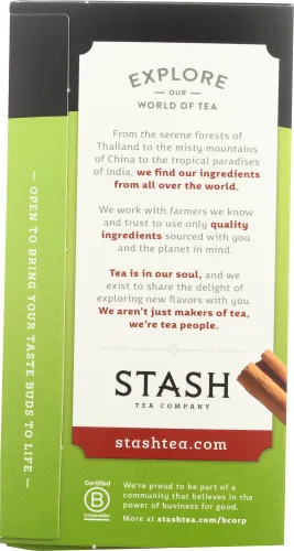 Vista 2 de Stash Té verde Tea Chai, 20 unidades, paquete de 2