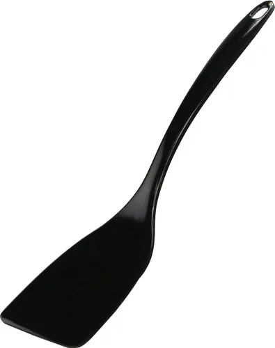 Vista 8 de Reston Lloyd - Espátula para sartenes antiadherentes, resistente al calor, aleta, sin BPA, utensilio de melamina con mango ergonómico de 11 Negro