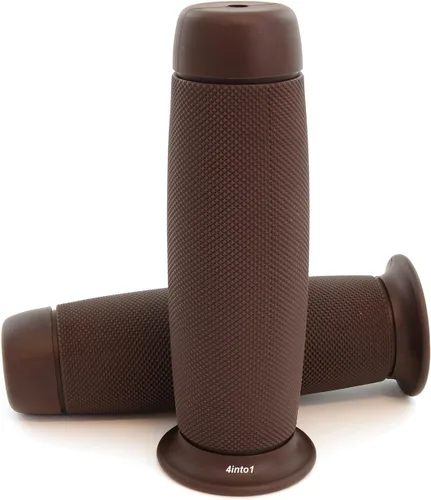 Rebel Motorcycle Grips – Cafe café – 7/8" Bares – Cafe Racer Bobber Tracker Chopper