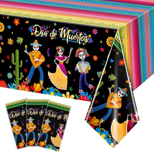 Tiamon Null - Mantel para mesa de fiesta mexicana