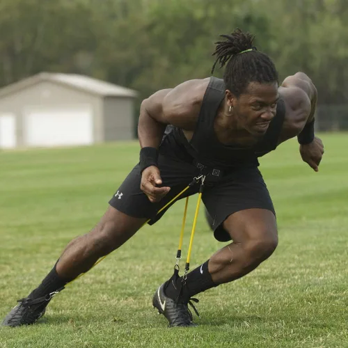 Vista 6 de WearBands 5-Level Resistance Bands Training System for Sports & Fitness Training