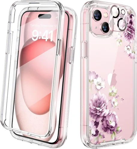 Vista 200 de DIACLARA - Funda transparente compatible con iPhone XR 6.1 pulgadas 2018