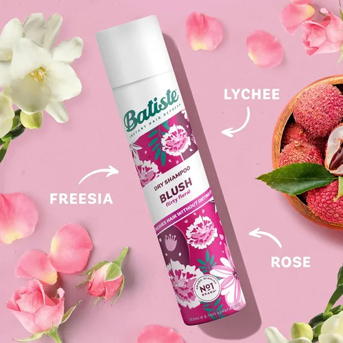 Vista 3 de Batiste Champú Dry Blush 6.73 oz (6.7 fl oz) (paquete de 6)