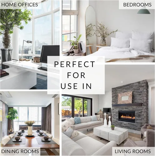 Vista 7 de Elrene Cenefa de Ventana en Cascada para Oscurecer la Habitación Todo Tiempo, Accesorio para Ventanas de Dormitorio o Sala de Estar con Pestañas