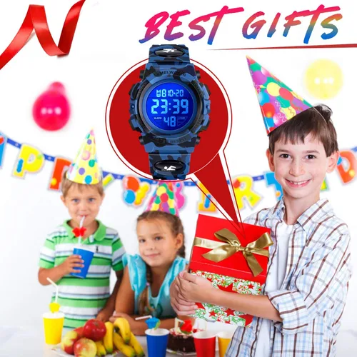 Vista 6 de ATIMO Reloj deportivo digital para niños, regalos para niños