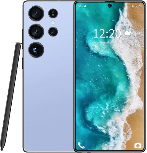 Vista 10 de I25 Ultra 5G Unlocked Smartphone,12GB+512GB Fully Cell Phone for Android 14, 6.99" Unlocked Cell Phone, 7000mAh, 68MP+108MP Dual Camera/Dual Black