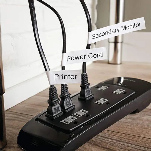 Vista 5 de DYMO Label Maker LabelManager 280 - Rotuladora portátil recargable, fácil de usar, teclas inteligentes de un solo toque, teclado QWERTY