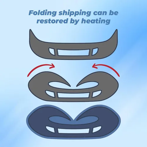 Vista 2 de LABLT Cubierta de parachoques delantero imprimada Fascia de reemplazo para Fusion 2010 2011 2012 AE5Z17D957BAPTM FO1000650