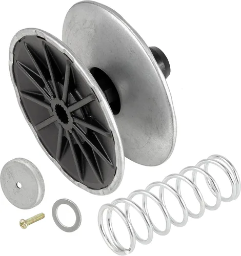 Caltric Polea de variador de transmisión secundaria compatible con John Deere D105 E100 X105 MIA12482