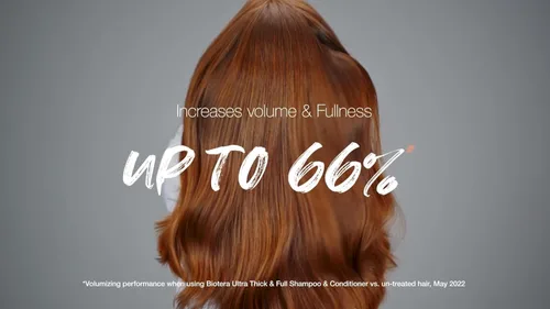 Vista 9 de Biotera Ultra Thick & Full Volumizing Shampoo Increases Volume to Fine, Limp Hair Microbiome Friendly Vegan & Animal Test Free Paraben Free