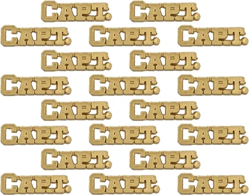 Vista 10 de Premios y regalos R Us Pin de solapa dorado de chenilla de 1 pulgada, Latón, No es una piedra preciosa