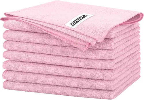 Vista 27 de FIXSMITH Paquete de 400 toallas multifuncionales, paños de limpieza de microfibra de 12 x 16 pulgadas, trapos de limpieza altamente absorbentes