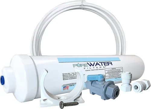 Kit de filtro de agua en línea para refrigeradores con máquinas de hielo