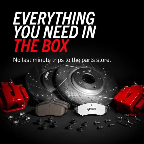 Vista 4 de Power Stop KC1857-36 Front Z36 Kit de freno de remolque y camión con pinzas