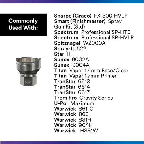 Vista 7 de 3M 26003 Adaptador de Pistola de Pulverización PPS 2.0 16 mm Hembra, Rosca de 1.5 mm, 1 Paquete