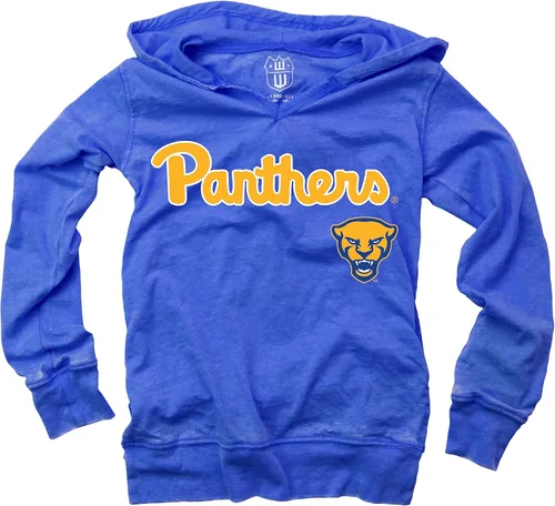 Vista 78 de Wes and Willy NCAA Camiseta con Capucha de Cuello en V para Niñas