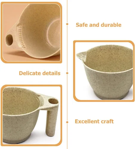 Vista 4 de 2 unids Herramientas de tinte para el cabello, cuenco de tinte para el cabello, cuenco de tinte para el cabello, color rubio brillante, en polvo