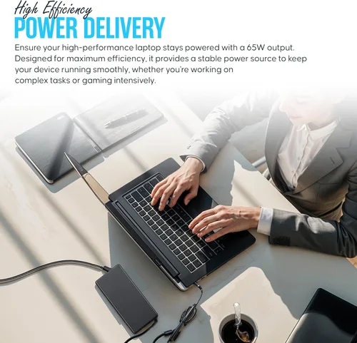 Vista 7 de Cargador para portátil Microsoft Surface Pro de 65 W, 15 V, 4 A, adaptador de corriente alterna 100-240 V 50-60 Hz para Surface Pro