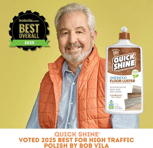 Vista 6 de Quick Shine Brillo y pulido de suelo de madera dura de alto tráfico.