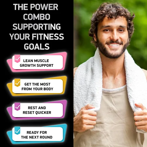 Vista 9 de Suplemento termogénico multi colágeno quemado y HMB D3 - Paquete de fitness y pérdida