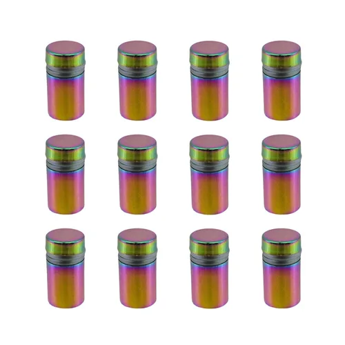 Vista 11 de Antrader Separadores transparentes, tornillos de separación para tableros publicitarios y marcos de acrílico, 25 x 40 mm (8 piezas)