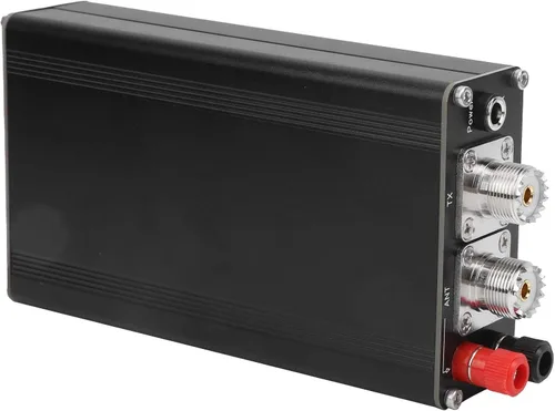 Vista 6 de Tipo automático HAM 10-15VDC del probador C de la aleación de aluminio del sintonizador de la antena 1.8-30Mhz HY100