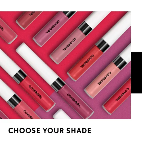 Vista 11 de Labial Covergirl hidratante; color Always Rosy 549,13 oz