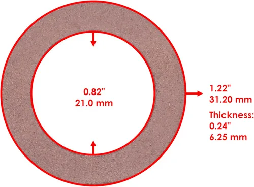 Vista 3 de Caltric Bujes largos de brazo A delantero compatibles con Polaris Scrambler 500 1997-2002 con espaciadores