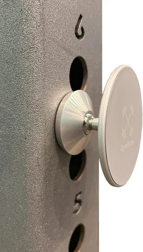 Gym Mate Soporte magnético para teléfono compatible con MagSafe - Se fija a superficies de metal - Entrenamiento y grabación manos libres - Fuerte