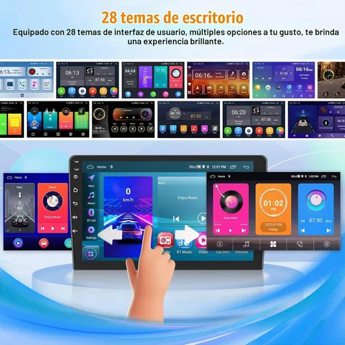 Vista 8 de [DSP y EQ] Radio de coche 2+64G para Honda Pilot 2006-2008 con Carplay inalámbrico/Android Auto, pantalla táctil de 9 pulgadas para estéreo de auto