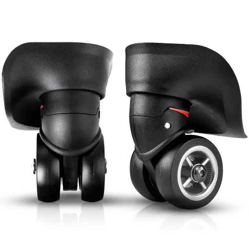 Watris Veiyi 2 ruedas de repuesto para maleta izquierda y derecha, repuesto para ruedas de equipaje, pieza de repuesto para maleta de equipaje (4.25