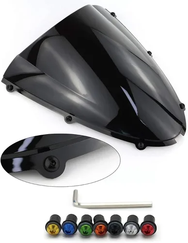 Vista 3 de Kit de tornillos, tuercas, arandelas, clips para parabrisas Honda CBR1000RR 2004 2007 05 06 07 CBR 1000 RR, pernos de parabrisas, tornillos, Negro