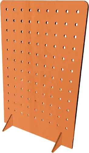Vista 5 de Soporte de exhibición de tablero perforado para joyas, ferias de manualidades, ventas, eventos de proveedores, herramientas, accesorios para tablero