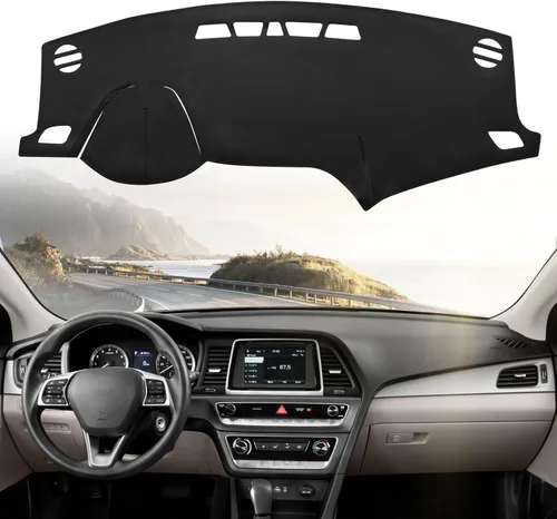 Vista 11 de Funda de cuero para tablero Compatible con 2011 2012 2013 2014 Hyundai Sonata