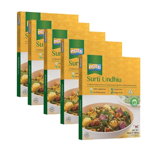 Vista 13 de Ashoka Traditional Meals 1932, puré de verduras veganas, curry instantáneo, totalmente naturales, comidas listas para comer para microondas, Bombay